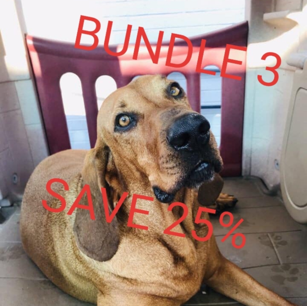 Bundle any 3 items for a 25% discount